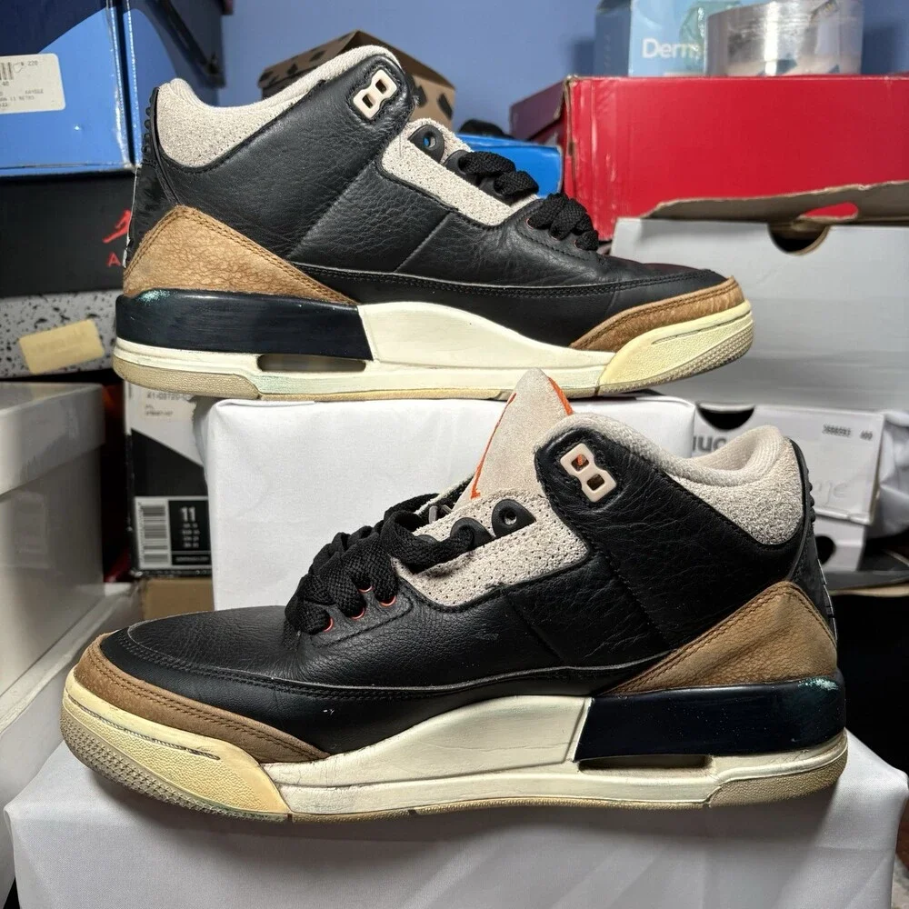 Size 9 - Jordan 3 Retro Mid Desert Elephant